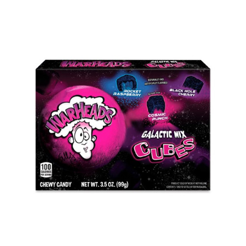 Warheads Galactic Cubes Box
