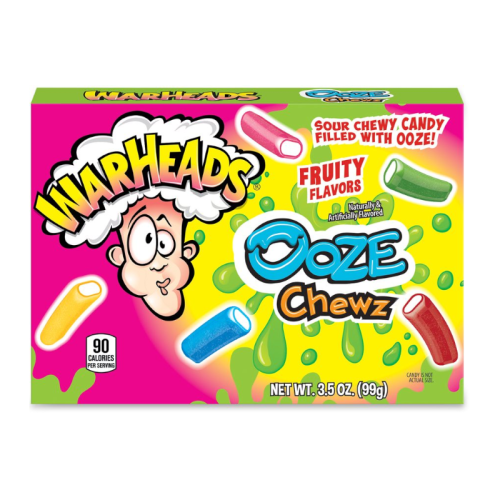 Warheads Ooze Chews box (99g)