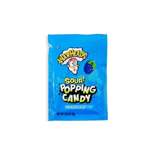 Warheads Pop Candy Pouch - SOUR Blue Raspberry (9g)