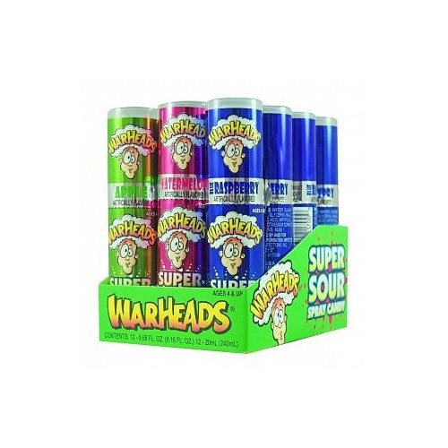 Warheads SOUR Spray - Upright box (20ml)
