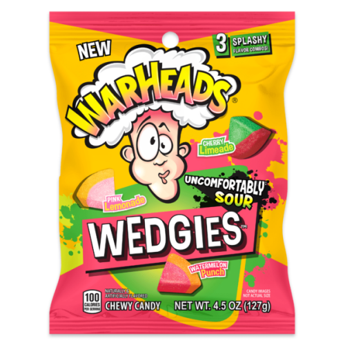 Warheads Wedgies Bag 127g