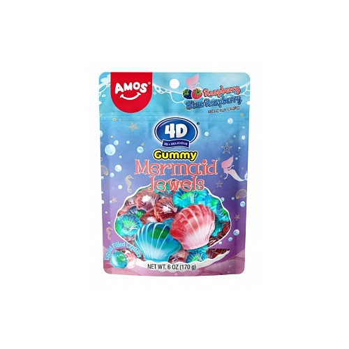 Amos 4D Gummy Mermaid Jewels (12 x 170g)