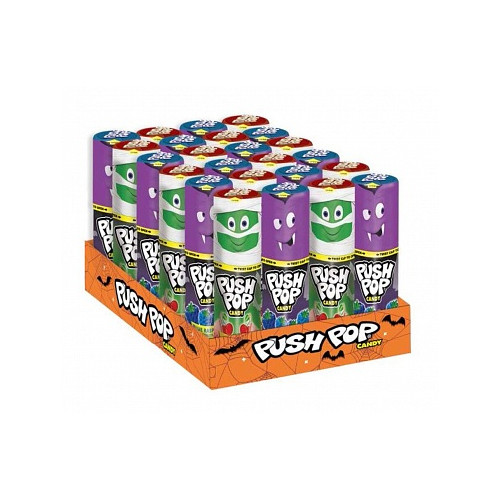 Bazooka Halloween Push Pop (24 x 14g)