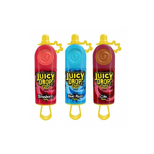 Bazooka Juicy Drop Pop Mixed Flavours (12 x 26g)