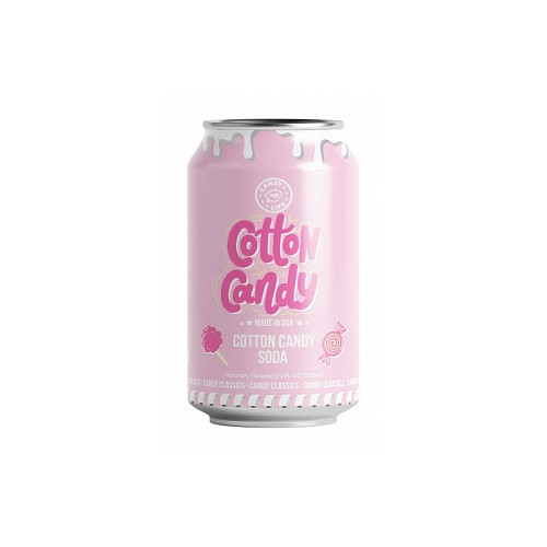 Candy Lips Cotton Candy Soda (12 x 355ml)