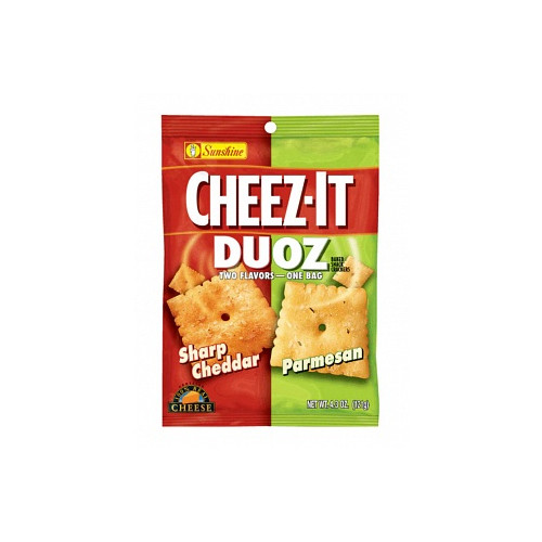 Cheez-It Duoz Sharp Cheddar Parmesan (6 x 121g)