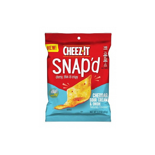 Cheez-It Snap'd Cheddar Sour Cream & Onion (6 x 62g)