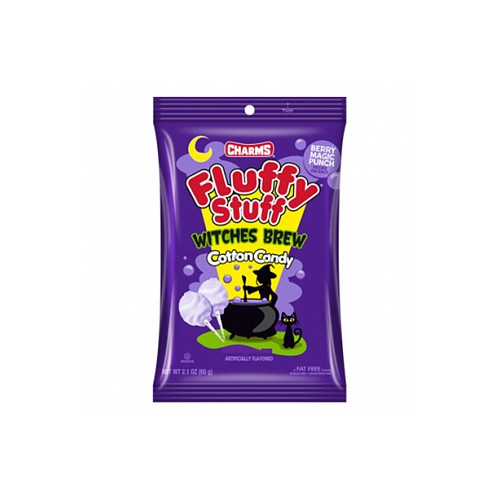 Charms Fluffy Stuff Witches Brew Cotton Candy (24 x 60g)