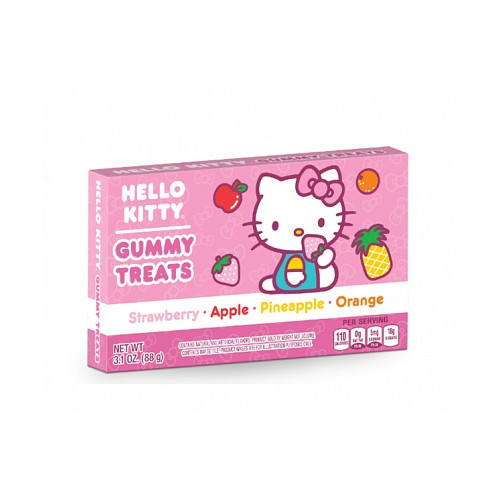 Hello Kitty Gummy Treats Fruit (12 x 88g)