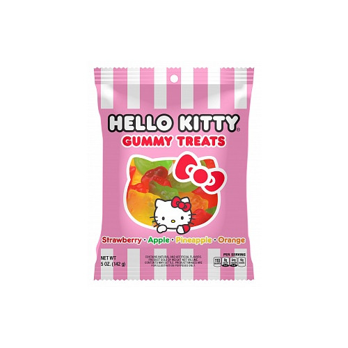 Hello Kitty Gummy Treats Fruit (12 x 142g)