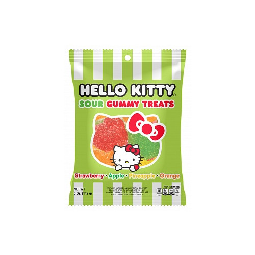Hello Kitty Gummy Treats Sour (12 x 142g)