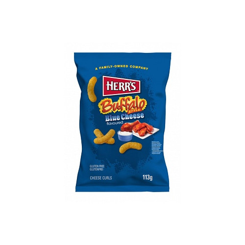 Herrs Curls Buffalo Blue Cheese (12 x 113g)