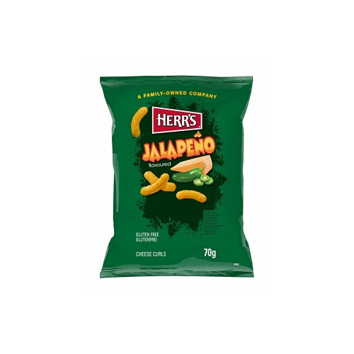 Herr's Curls Jalapeno (18 x 70g)