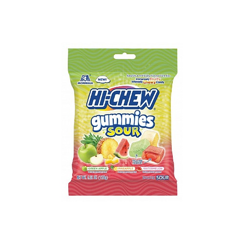 Hi-Chew Gummies Sour (9 x 120g)