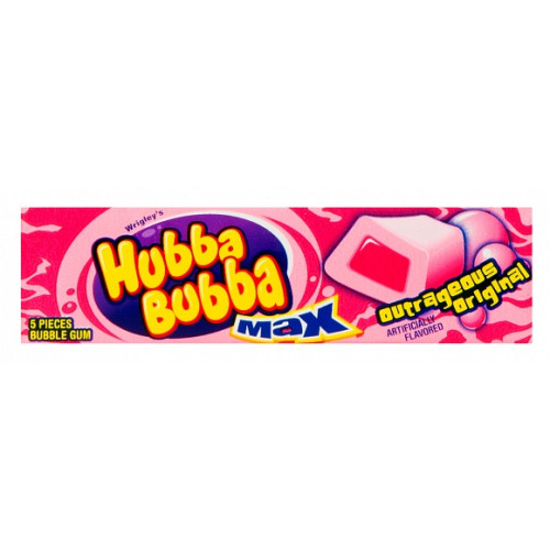 Hubba Bubba Max Gum Outrageous Original (18 x 40g)