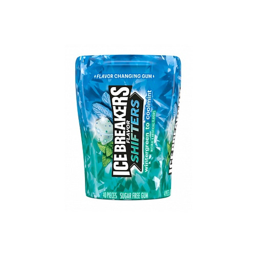 Ice Breakers Flavour Shifters Gum Wintergeen Coolmints (6 x 92g)