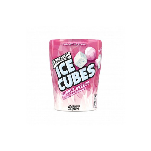 Icebreakers Gum Ice Cubes Bubble Breeze (4 x 92g)