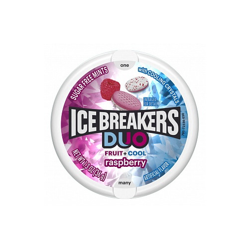 Ice Breakers Mints Duo Raspberry (8 x 36g)