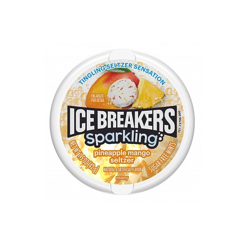 Ice Breakers Sparkling Pineapple Mango Saltzer (8 x 43g)