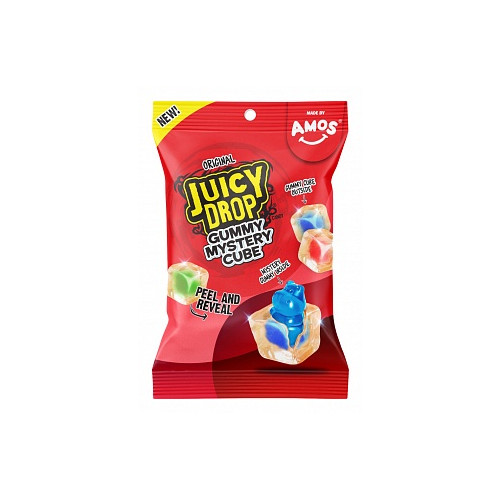 Amos Juicy Drop Gummy Mystery Cube Original (12 x 142g)