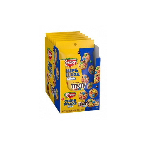 Keebler M&M Deluxe Mini Cookies (6 x 85g)