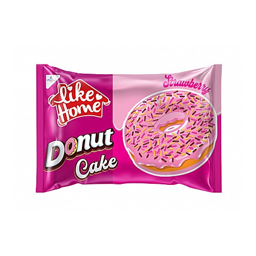 Like Home Donut Cake Strawberry (24 x 40g)