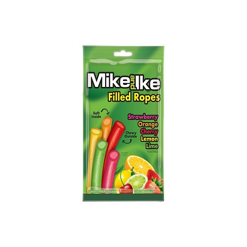 Mike & Ike Filled Ropes Fruit (12 x 85g)