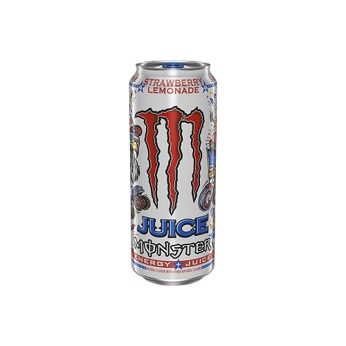 Monster Energy Juice Strawberry Lemonade (24 x 473ml)
