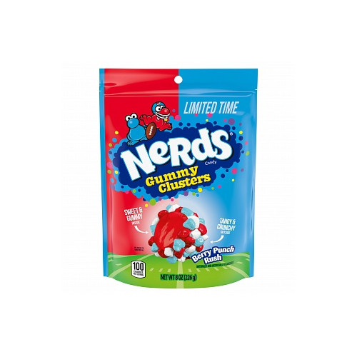 Nerds Gummy Clusters Berry Punch Rush (6 x 226g)