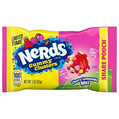 Ferrara Nerds Gummy Clusters Cherry Lemonade Blitz (12 x 85g)