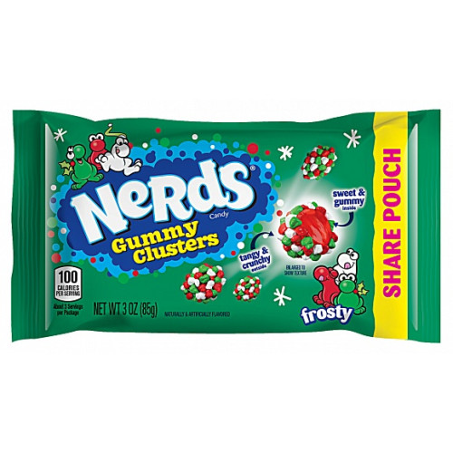 Nerds Gummy Clusters Frosty Share Pouch (12 x 85g)
