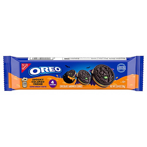 Oreo Spooky Coloured Cr&Atilde;&uml;me (12 x 58g)