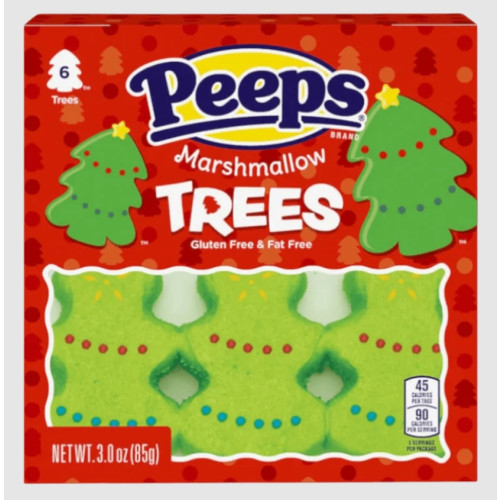 Peeps Marshmallow Christmas Trees (6ct) (12 x 85g)
