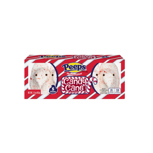 Peeps Marshmallow Candy Cane Chicks (5ct) (24 x 43g)