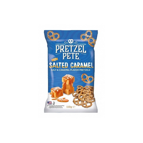Pretzel Pete Pretzels Salted Caramel (8 x 110g)
