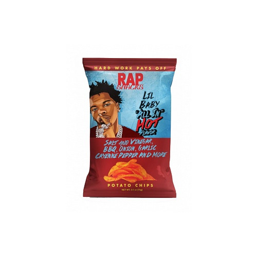 RAP Snacks Lil Baby "ALL IN" Hot Flavour (12 x 71g)