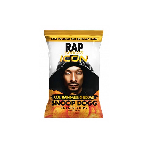 RAP Snacks Snoop Dogg O.G. Bar-B-Que Cheddar (12 x 71g)