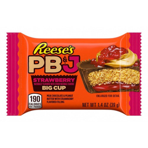 Reese's Big Cup PB&J Strawberry (16 x 39g)