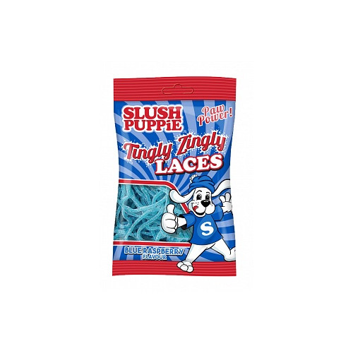Slush Puppie Tingly Zingly Laces Blue Raspberry (12 x 120g)