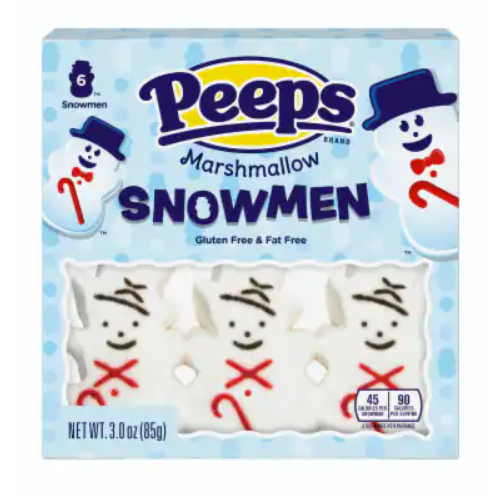 Peeps Marshmallow Snowmen (6ct) (12 x 85g)