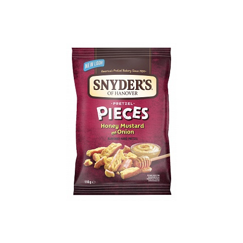 Snyder's Pretzel Pieces Honey, Mustard & Onion (10 x 110g)