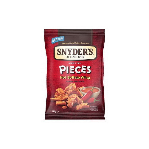 Snyder's Pretzel Pieces Hot Buffalo Wing (10 x 110g)