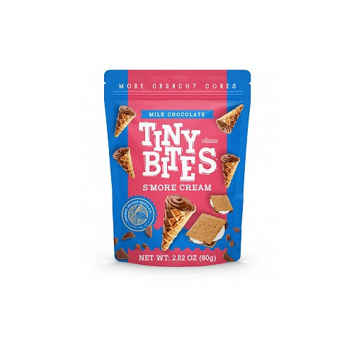 Tiny Bites Waffle Cones S'More Cream (12 x 80g)