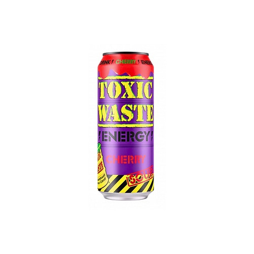 Toxic Waste Energy Drink Sour Cherry (12 x 500ml)