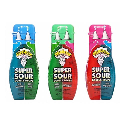 Warheads Double Drops Liquid Candy (8 x 90ml)